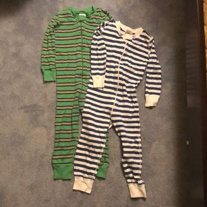 Hanna Andersson organic cotton boys sleepers